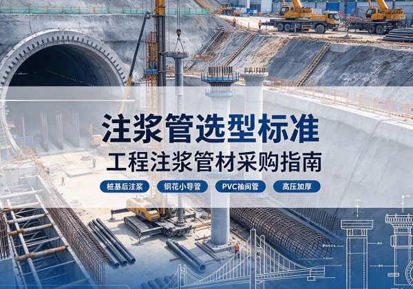 洪山注浆管选型标准
